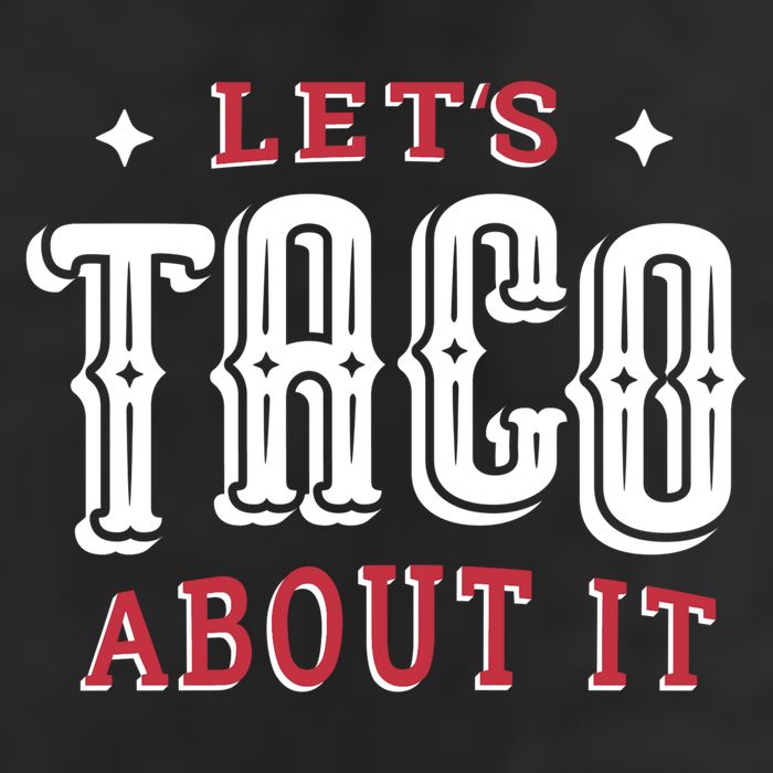 Lets Taco About It 11oz C Handle Ceramic Mug