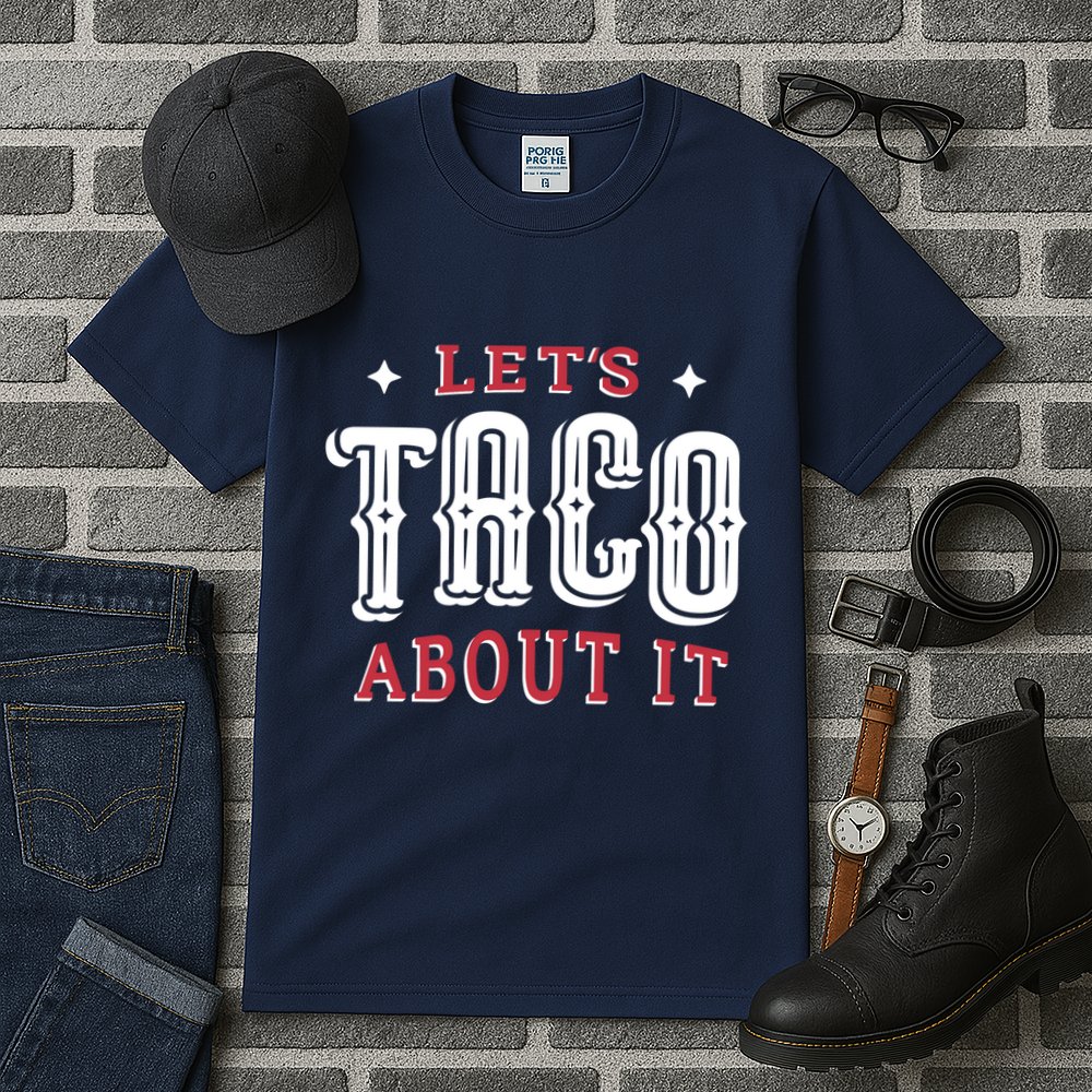 Lets Taco About It Tall T-Shirt