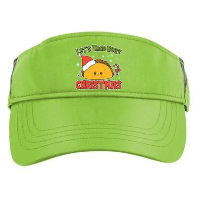 Let's Taco Bout Cute Funny Christmas Adult Drive Performance Visor