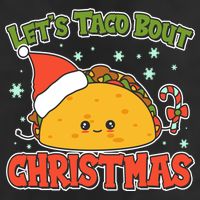 Let's Taco Bout Cute Funny Christmas Adult Drive Performance Visor