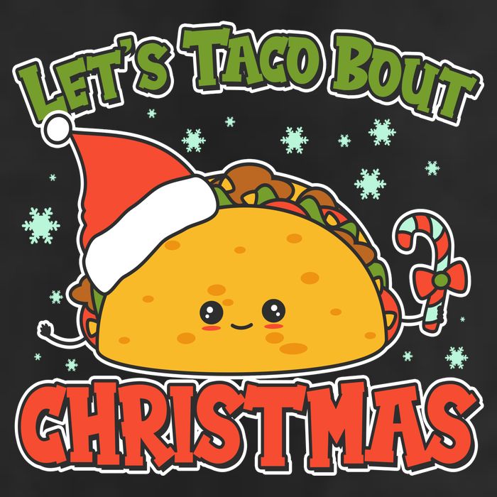Let's Taco Bout Cute Funny Christmas Adult Drive Performance Visor