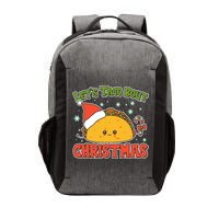Let's Taco Bout Cute Funny Christmas Vector Backpack