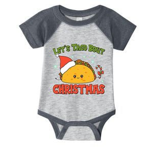 Let's Taco Bout Cute Funny Christmas Infant Baby Jersey Bodysuit