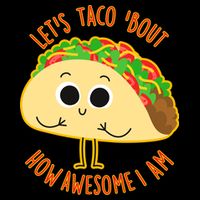 Let's Taco Bout How Awesome I Am 7-Panel Snapback Hat