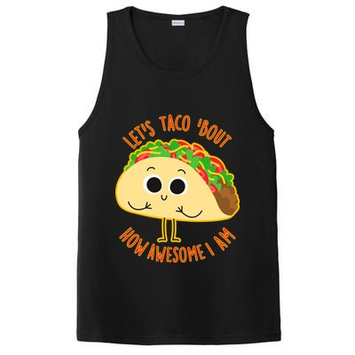 Let's Taco Bout How Awesome I Am PosiCharge Competitor Tank