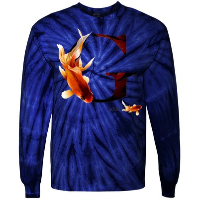 Letter G is for Goldfish Tie-Dye Long Sleeve Shirt