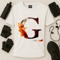 Letter G is for Goldfish Cooling Performance Crew T-Shirt