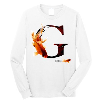 Letter G is for Goldfish Long Sleeve Shirt