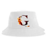 Letter G is for Goldfish Sustainable Bucket Hat