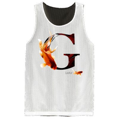 Letter G is for Goldfish Mesh Reversible Basketball Jersey Tank