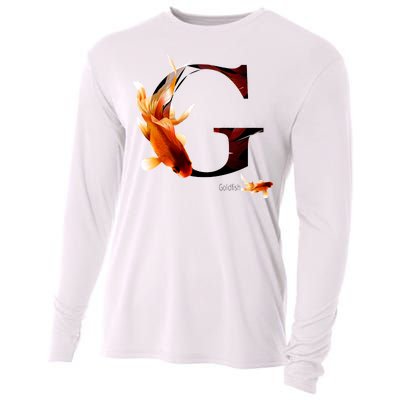 Letter G is for Goldfish Cooling Performance Long Sleeve Crew