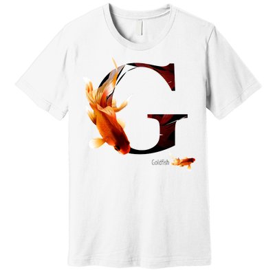 Letter G is for Goldfish Premium T-Shirt