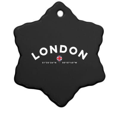 London England Uk United Kingdom Ceramic Star Ornament