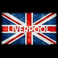 Liverpool England UK Flag . And Souvenir Drawstring Bag