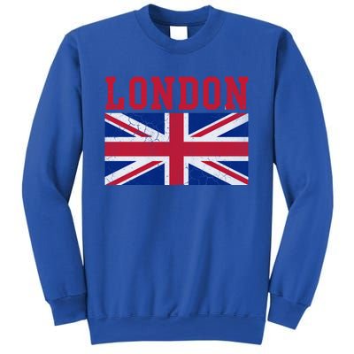 London England Union Jack United Kingdom British Flag Funny Gift Sweatshirt