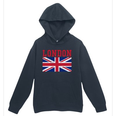 London England Union Jack United Kingdom British Flag Funny Gift Urban Pullover Hoodie