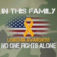 Leukemia No One Fights Alone Legacy Tie Dye Trucker Hat