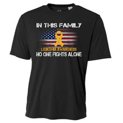 Leukemia No One Fights Alone Cooling Performance Crew T-Shirt