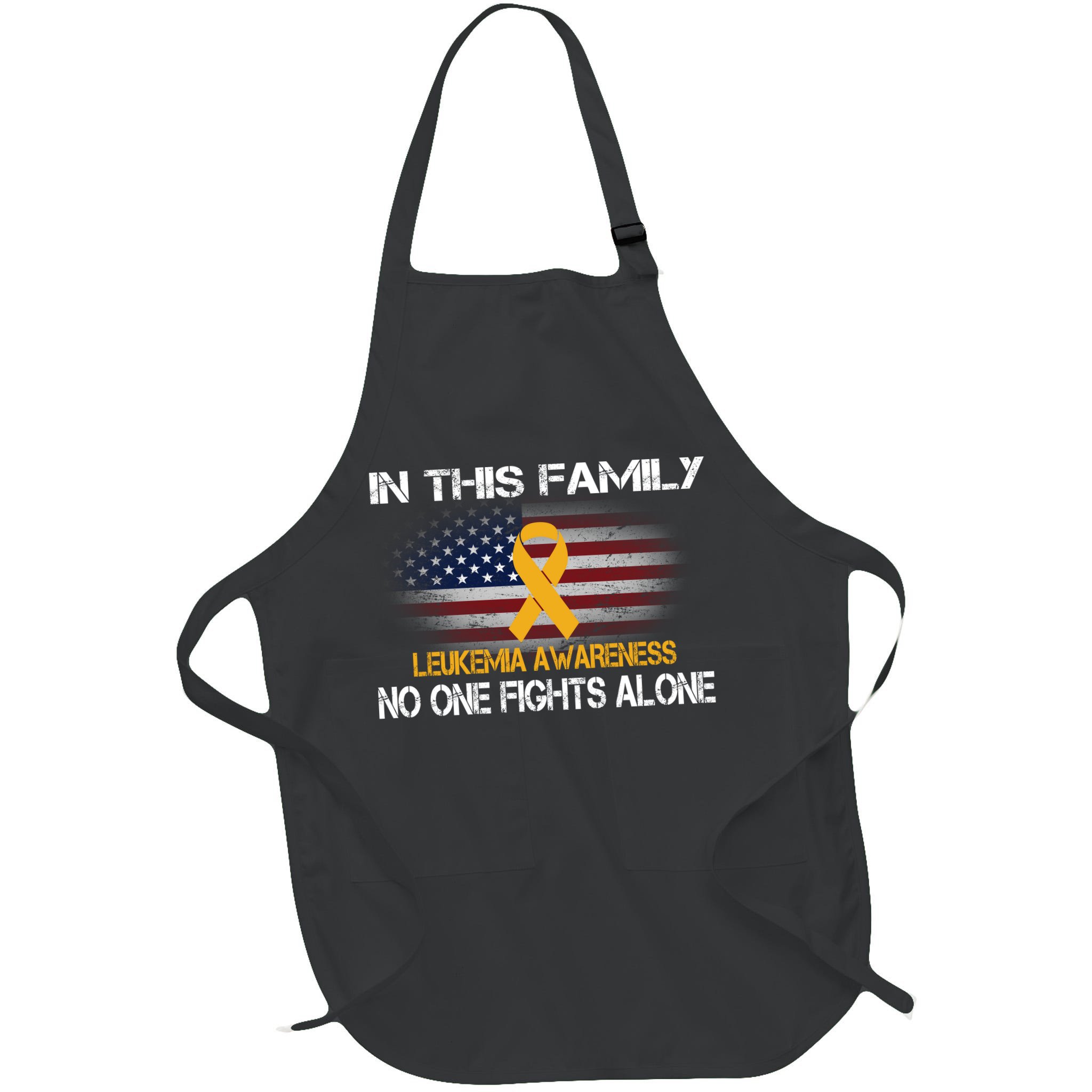 Leukemia No One Fights Alone Apron