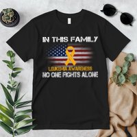 Leukemia No One Fights Alone Premium T-Shirt