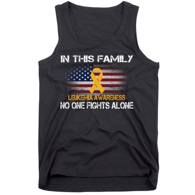 Leukemia No One Fights Alone Tank Top