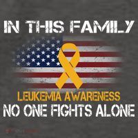 Leukemia No One Fights Alone Vector Backpack