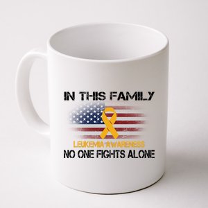 Leukemia No One Fights Alone Coffee Mug