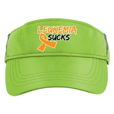 Leukemia Sucks Adult Drive Performance Visor