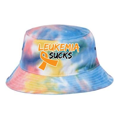 Leukemia Sucks Tie Dye Newport Bucket Hat