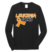 Leukemia Sucks Long Sleeve Shirt