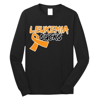 Leukemia Sucks Long Sleeve Shirt