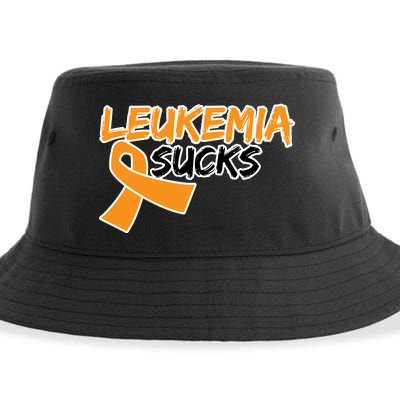 Leukemia Sucks Sustainable Bucket Hat