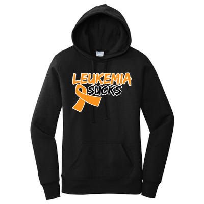 Leukemia Sucks Women's Pullover Hoodie