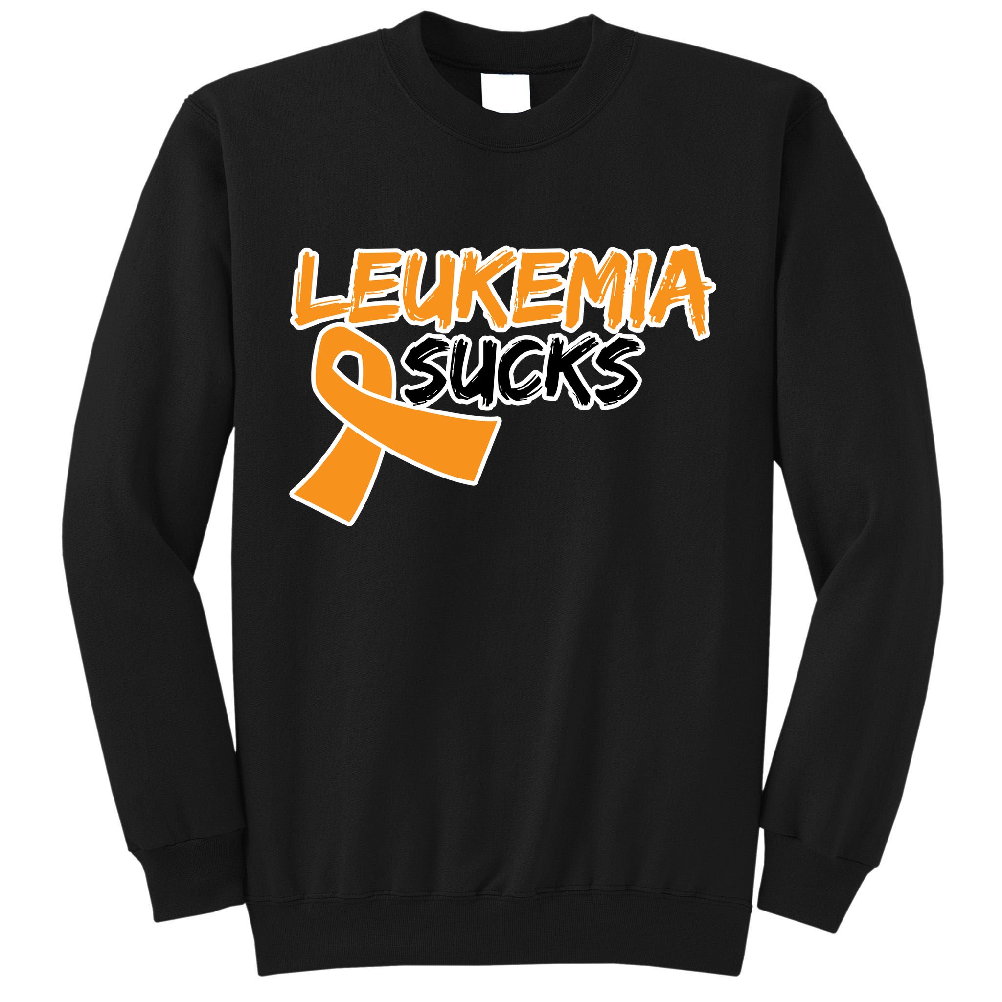Leukemia Sucks Tall Sweatshirt