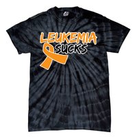 Leukemia Sucks Tie-Dye T-Shirt