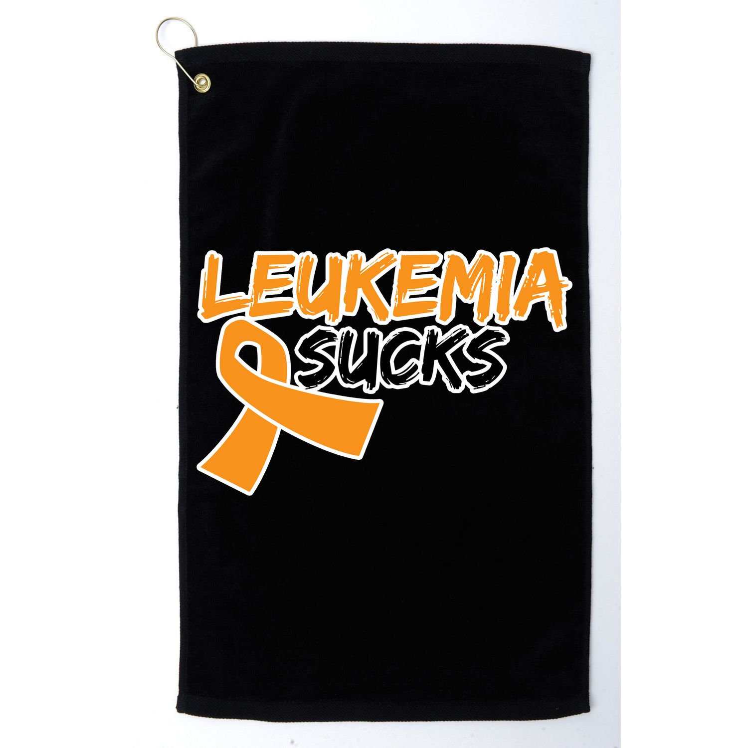 Leukemia Sucks Golf Towel