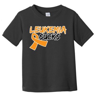 Leukemia Sucks Toddler T-Shirt