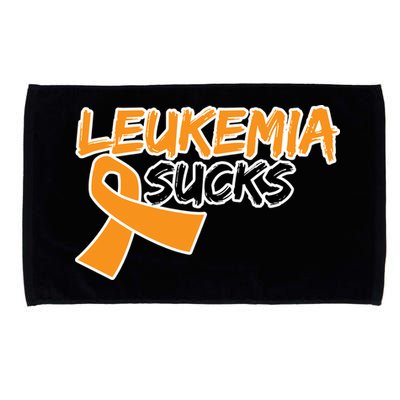 Leukemia Sucks Microfiber Hand Towel