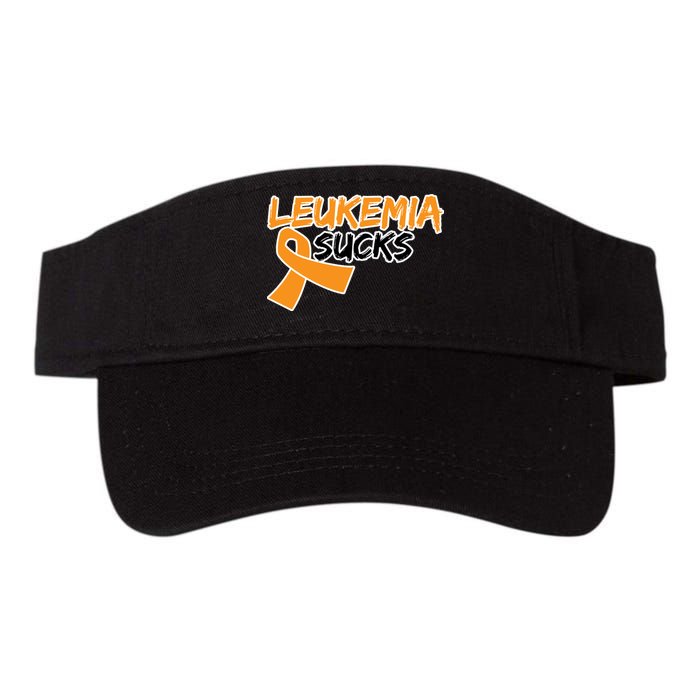 Leukemia Sucks Valucap Bio-Washed Visor