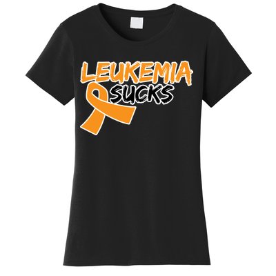 Leukemia Sucks Women's T-Shirt