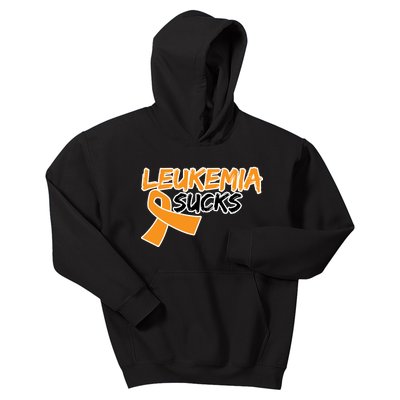 Leukemia Sucks Kids Hoodie