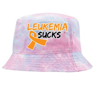 Leukemia Sucks Tie-Dyed Bucket Hat