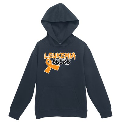 Leukemia Sucks Urban Pullover Hoodie