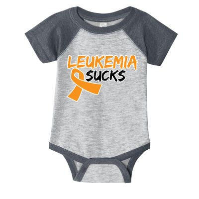 Leukemia Sucks Infant Baby Jersey Bodysuit