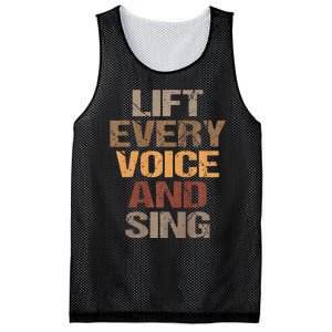 Lift Every Voice And Sing Juneteenth Black History Month Mesh Reversible Basketball Jersey Tank