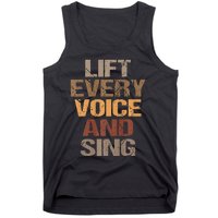 Lift Every Voice And Sing Juneteenth Black History Month Tank Top