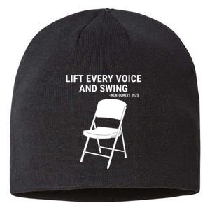 Lift Every Voice And Swing Trending Montgomery White Chair Sustainable Beanie