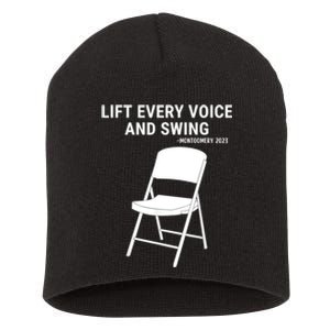 Lift Every Voice And Swing Trending Montgomery White Chair Short Acrylic Beanie