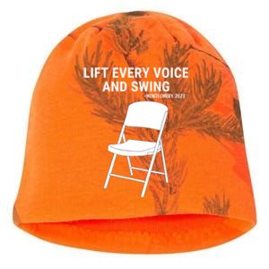 Lift Every Voice And Swing Trending Montgomery White Chair Kati - Camo Knit Beanie