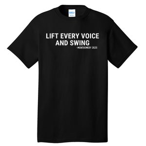 Lift Every Voice And Swing Trending Montgomery White Chair Tall T-Shirt